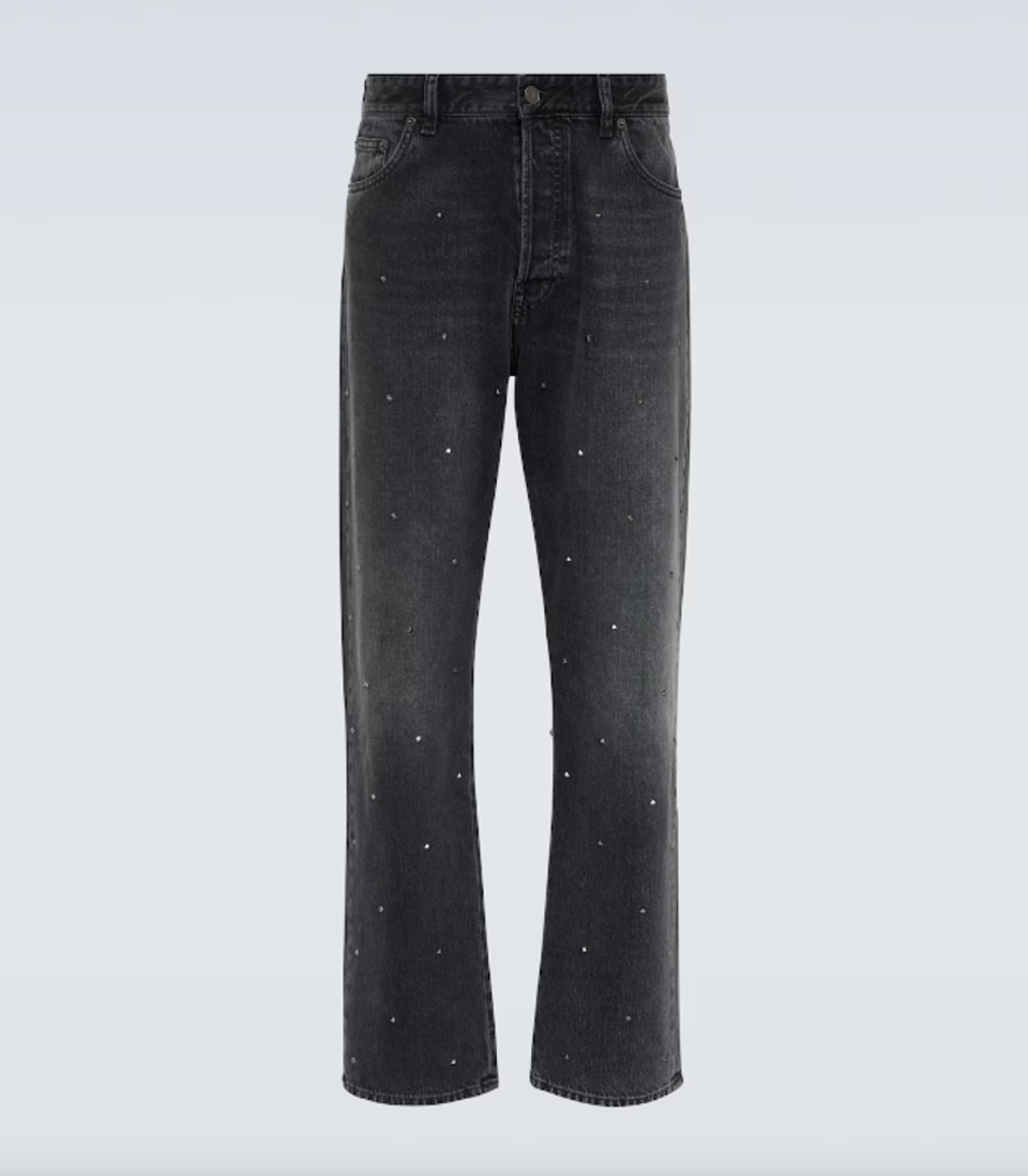 Valentino rockstud jeans, £700 (Valentino)