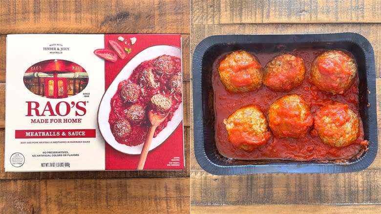 Rao's Frozen Meatballs & Sauce