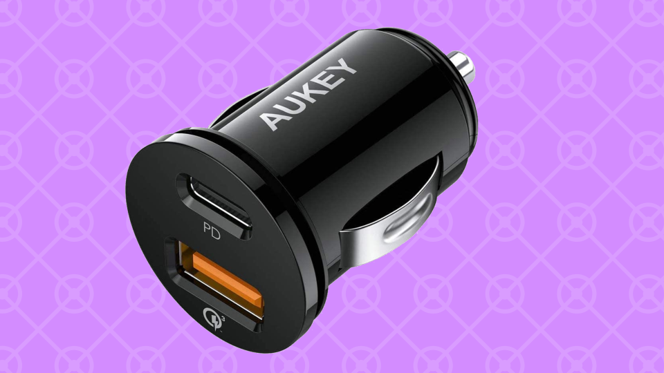 At 8 bucks a pop, if you wanna buy two or three of these, that's Aukey by us. (Photo: Amazon)