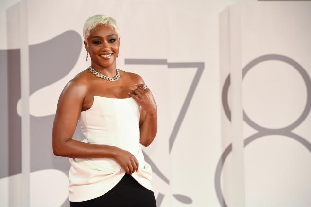 Tiffany Haddish Debuted an Icy-White Pixie Cut at the Venice Film Festival