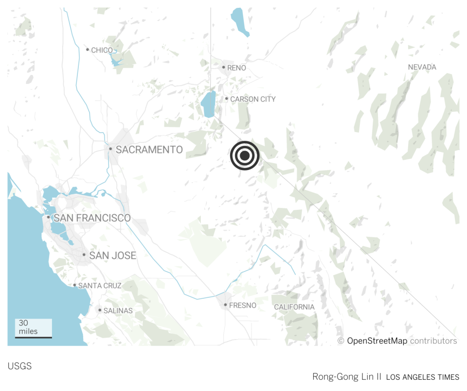 Antelope Valley fault earthquake