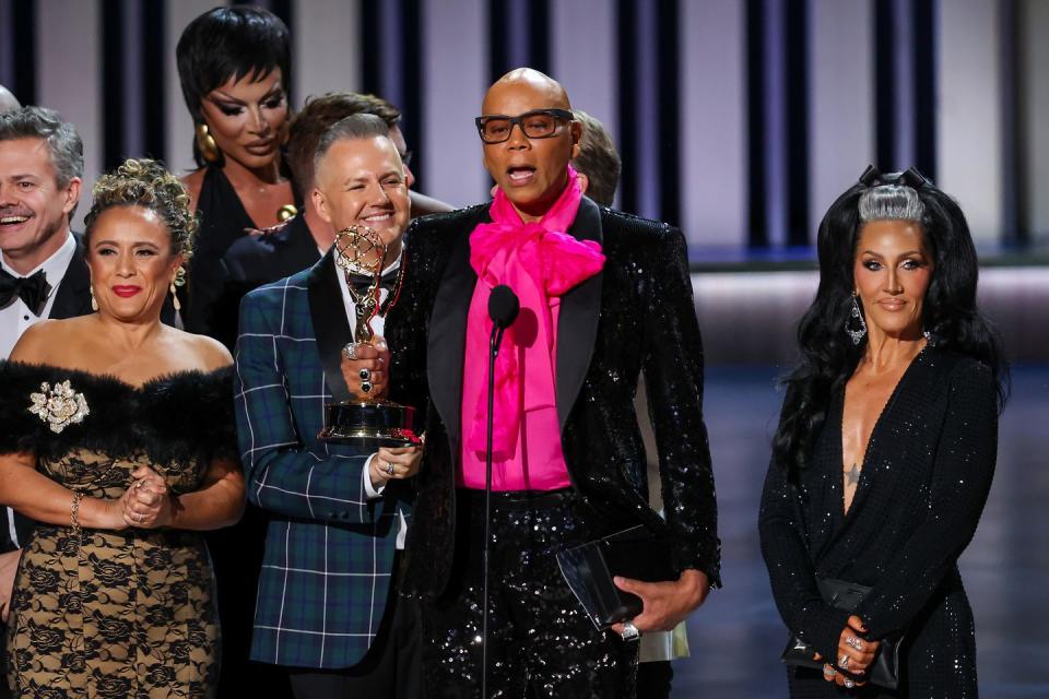 rupaul at the primetime emmy awards