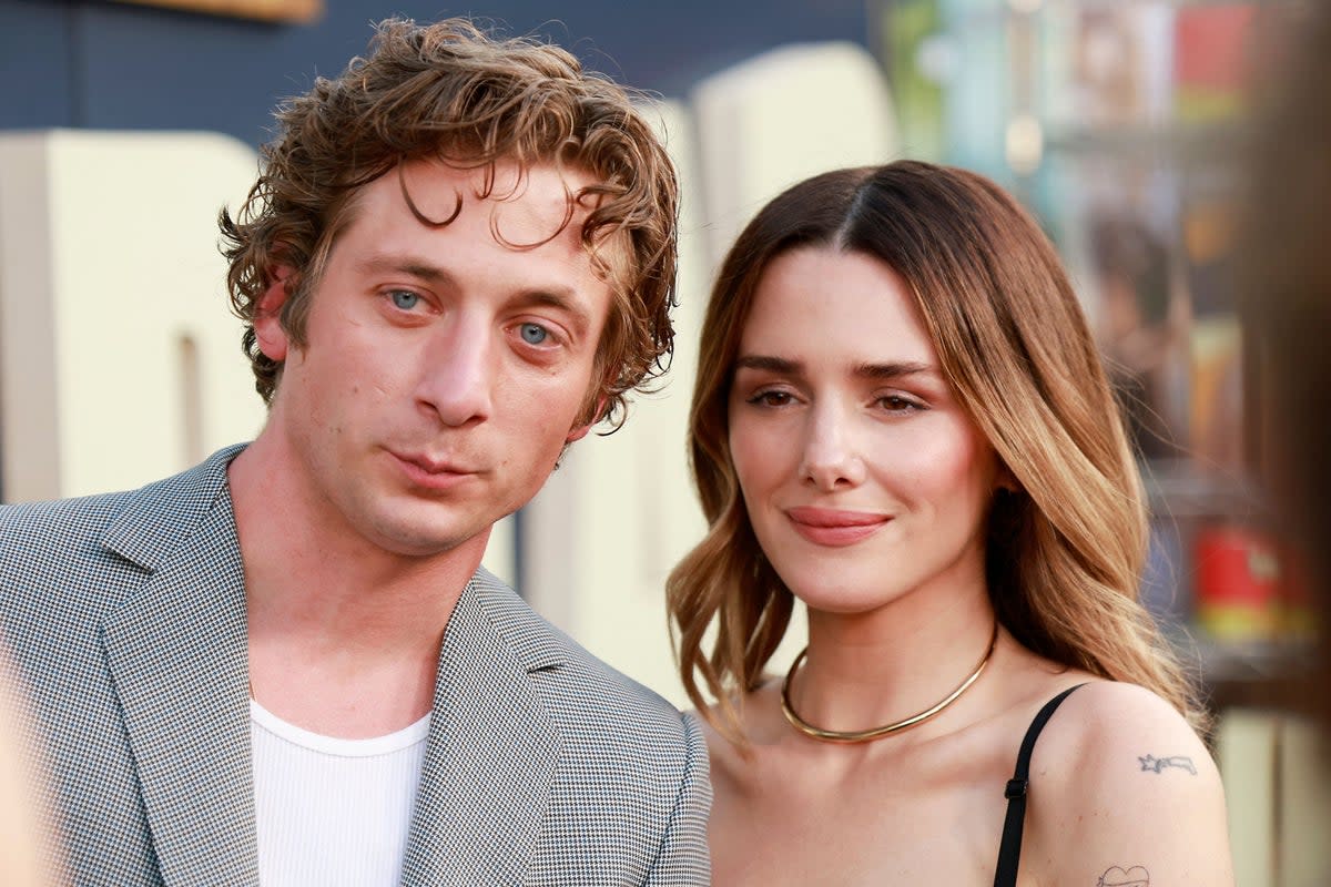 The Bear actor Jeremy Allen White’s wife Addison Timlin is filing for divorce (AFP via Getty Images)