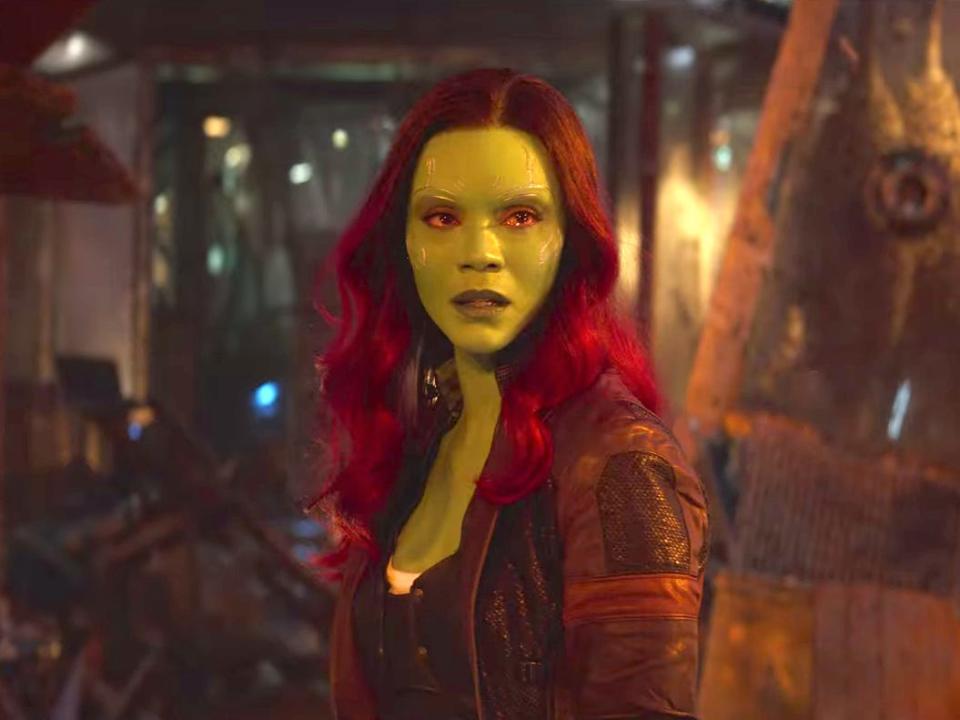 Gamora Avengers Infinity War trailer