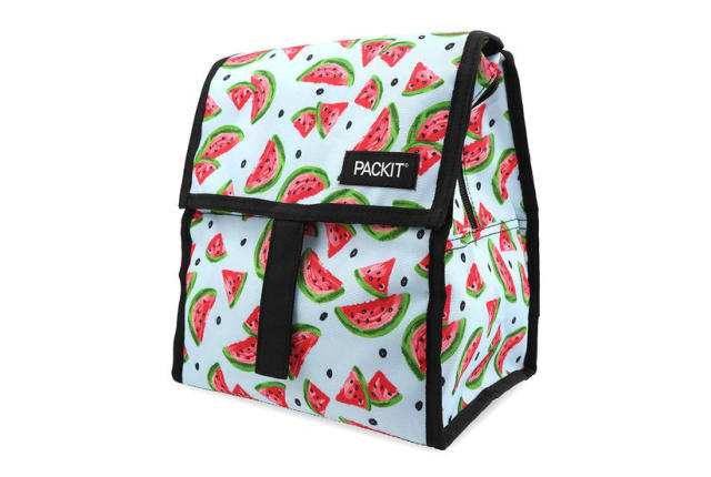 PackIt Freezable Lunch Bag with Zip Closure (Hot Pink)