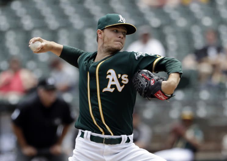 Which team will land A's pitcher Sonny Gray? (AP)