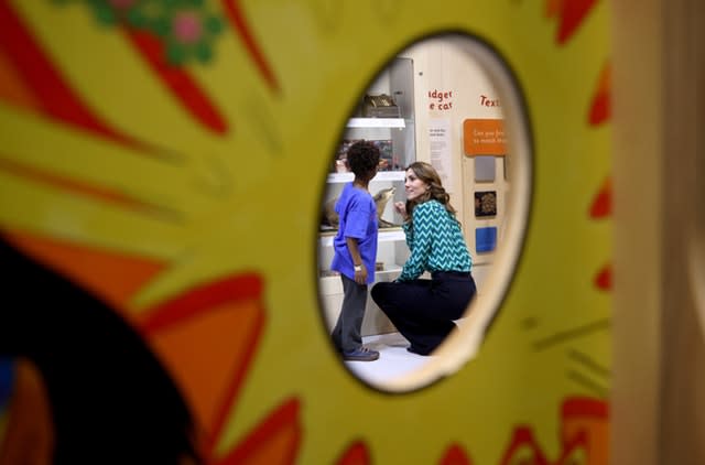 The Duchess of Cambridge attends the launch of a UK-wide survey on early childhood at Thinktank, Birmingham Science Museum