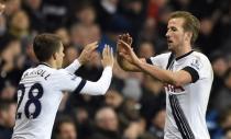 Football - Tottenham Hotspur v West Ham United - Barclays Premier League - White Hart Lane - 22/11/15 Tottenham's Harry Kane is substituted by Tom Carroll Reuters / Toby Melville Livepic