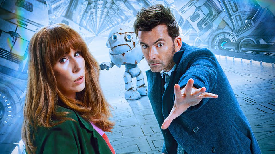 Catherine Tate and David Tennant star in "Doctor Who." - Bad Wolf