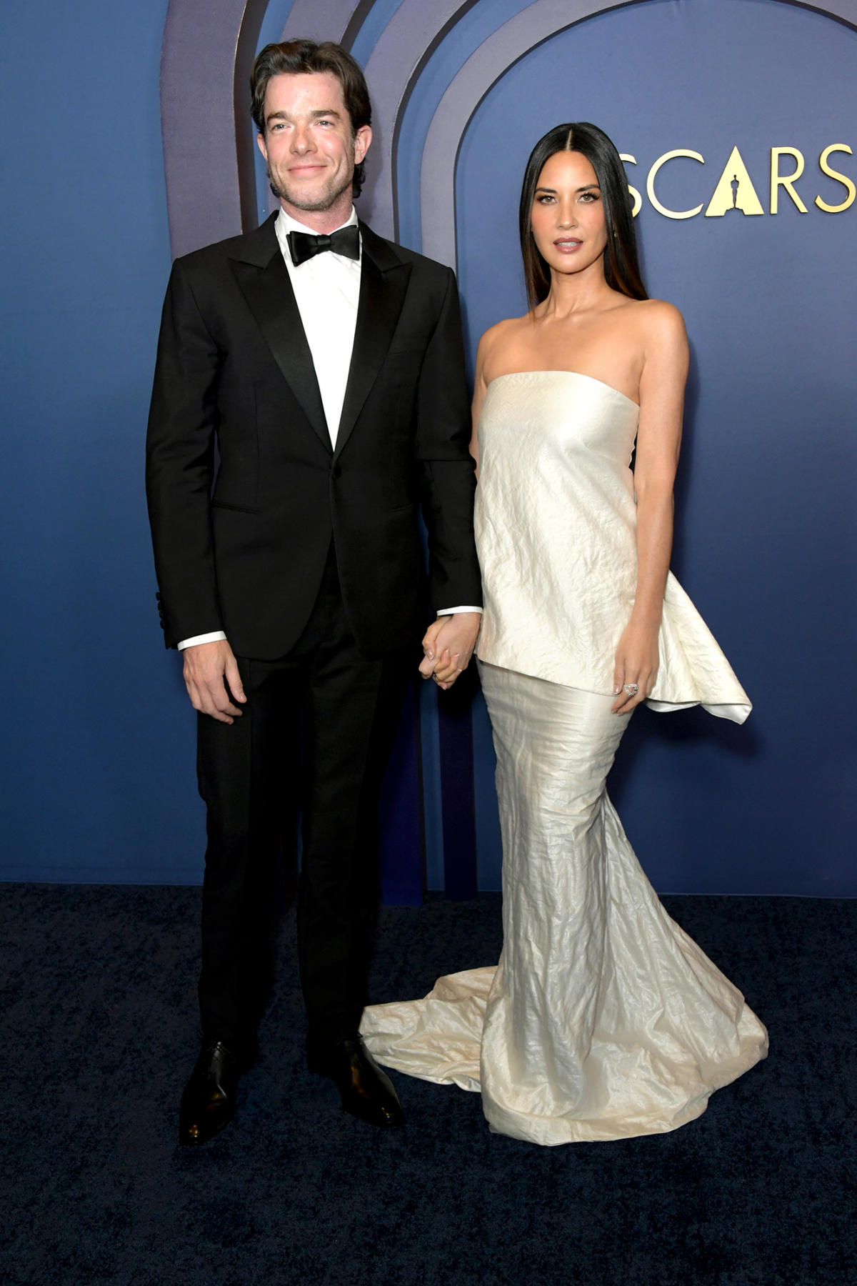 John Mulaney and Olivia Munn Make Their Red Carpet Debut as a Couple at