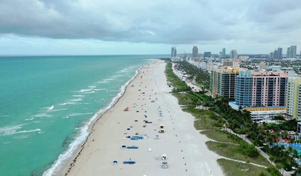 Playas de Miami en Florida. Imagen tomada de Freepik @ wirestock