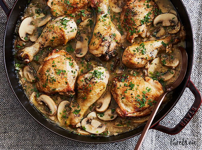 Cheater's White Wine Coq au Vin