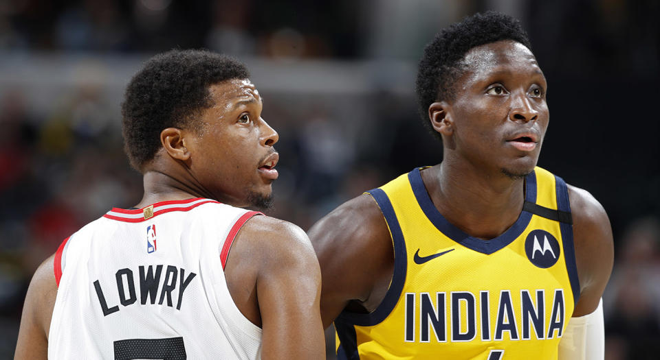 Victor Oladipo apparently wants to get the hell out of Indiana. (Photo by Joe Robbins/Getty Images)