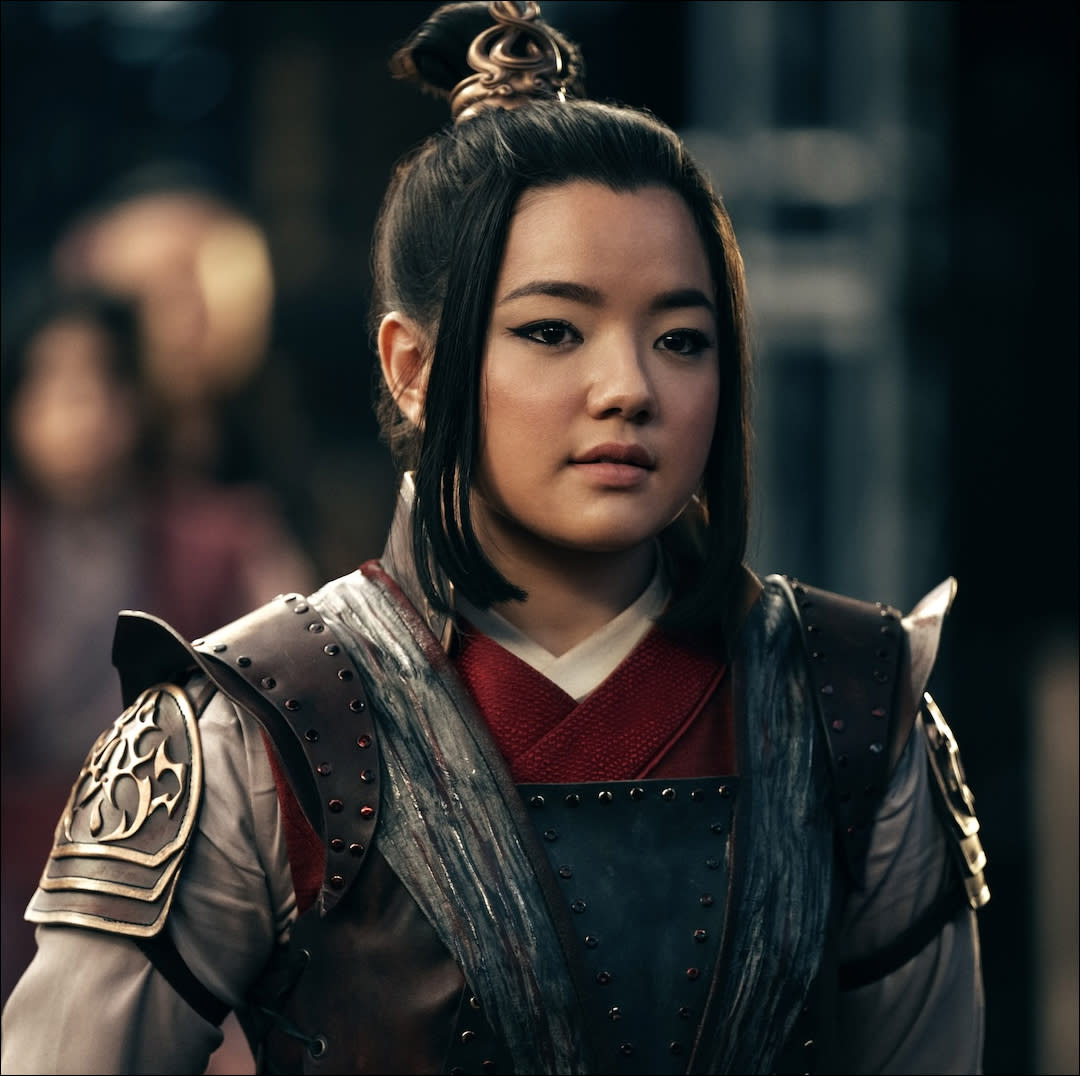  Elizabeth Yu as Azula in season 1 of Avatar: The Last Airbender. 