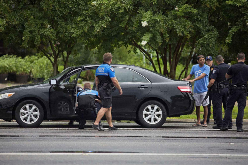 Several police officers shot in Baton Rouge