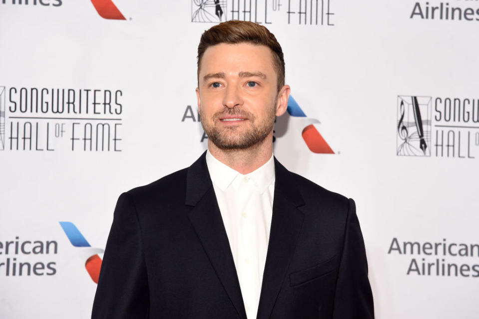 Justin Timberlake is advocating for Confederate monuments to be taken down. (Photo: Jamie McCarthy/FilmMagic)