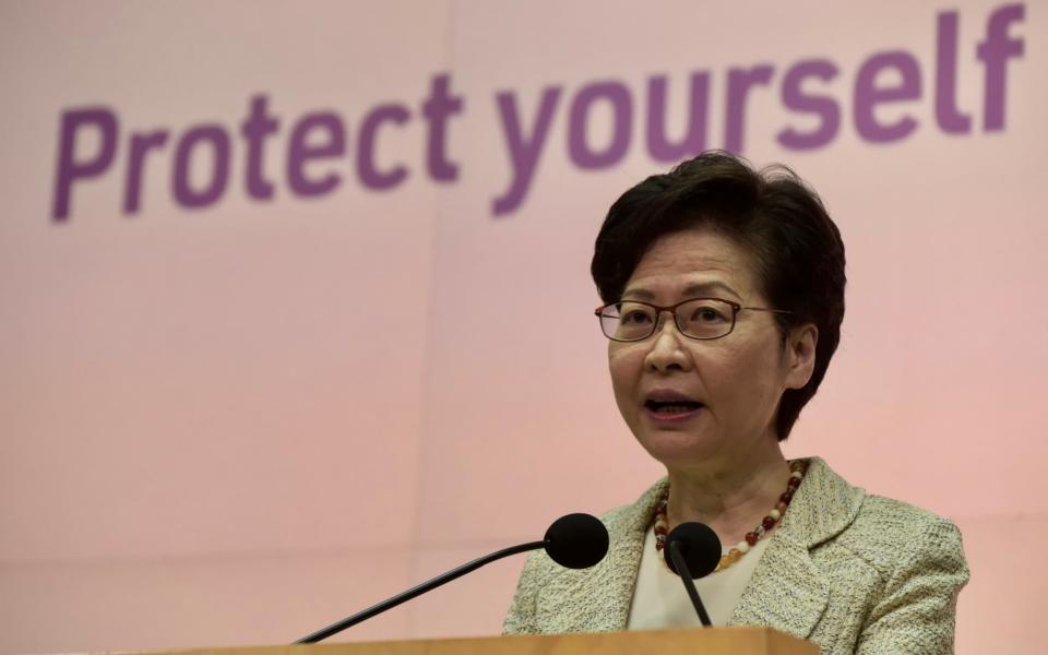 Carrie Lam has overseen the erosion of Hong Kong's freedoms - China's news service