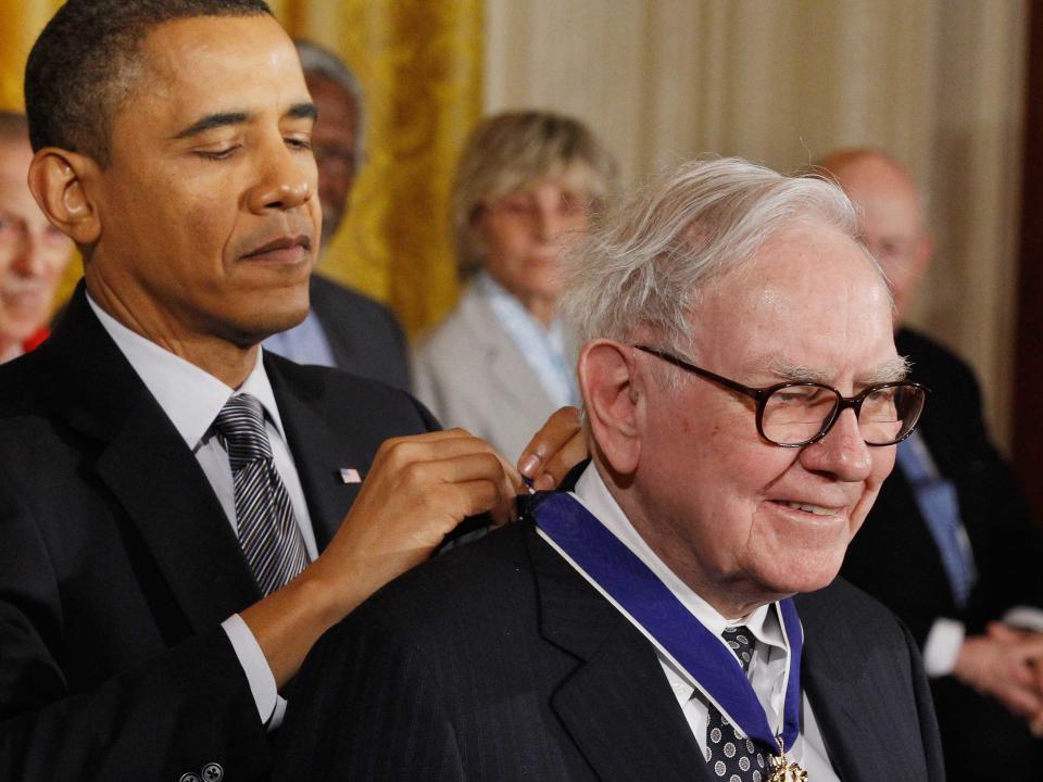 warren buffett obama