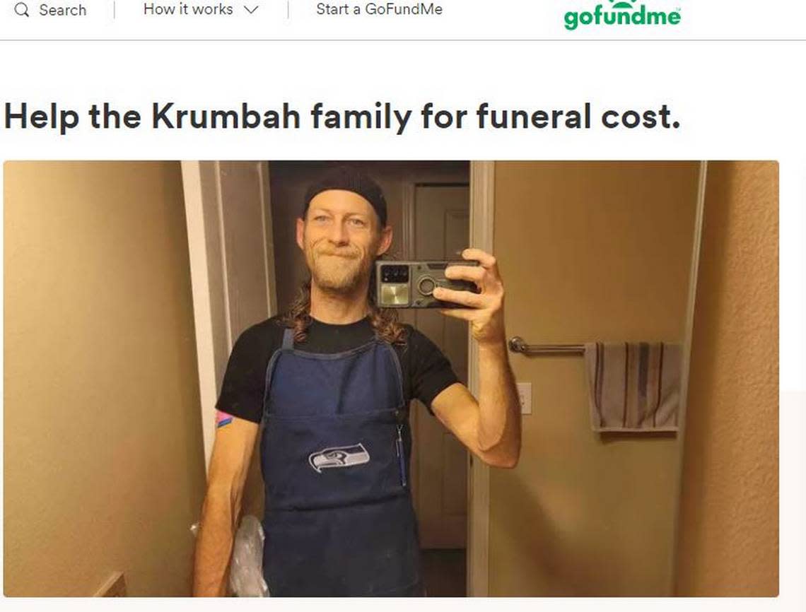 Instacart donated $50,000 to the GoFundMe account set up to help the family of Justin Krumbah to pay for his funeral.