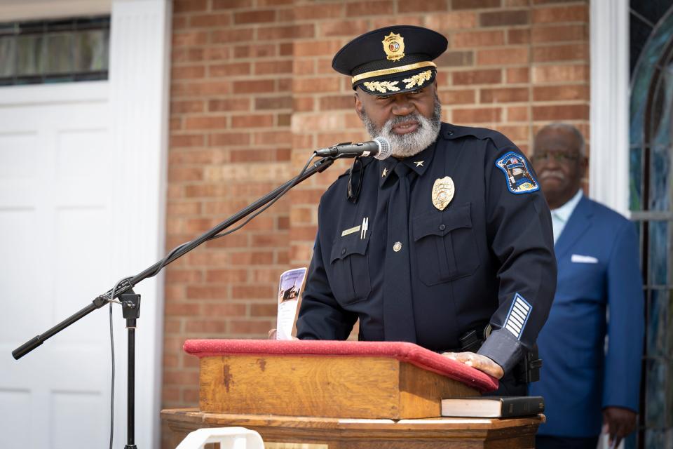 Spartanburg Police Chief Alonzo Thompson.