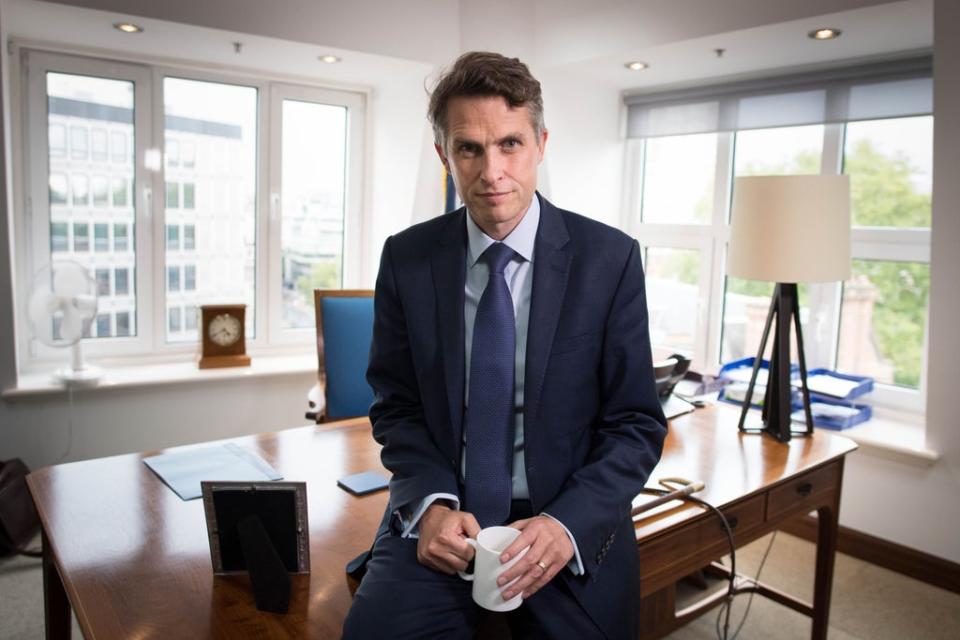 Former education secretary Gavin Williamson (Stefan Rousseau/PA) (PA Wire)