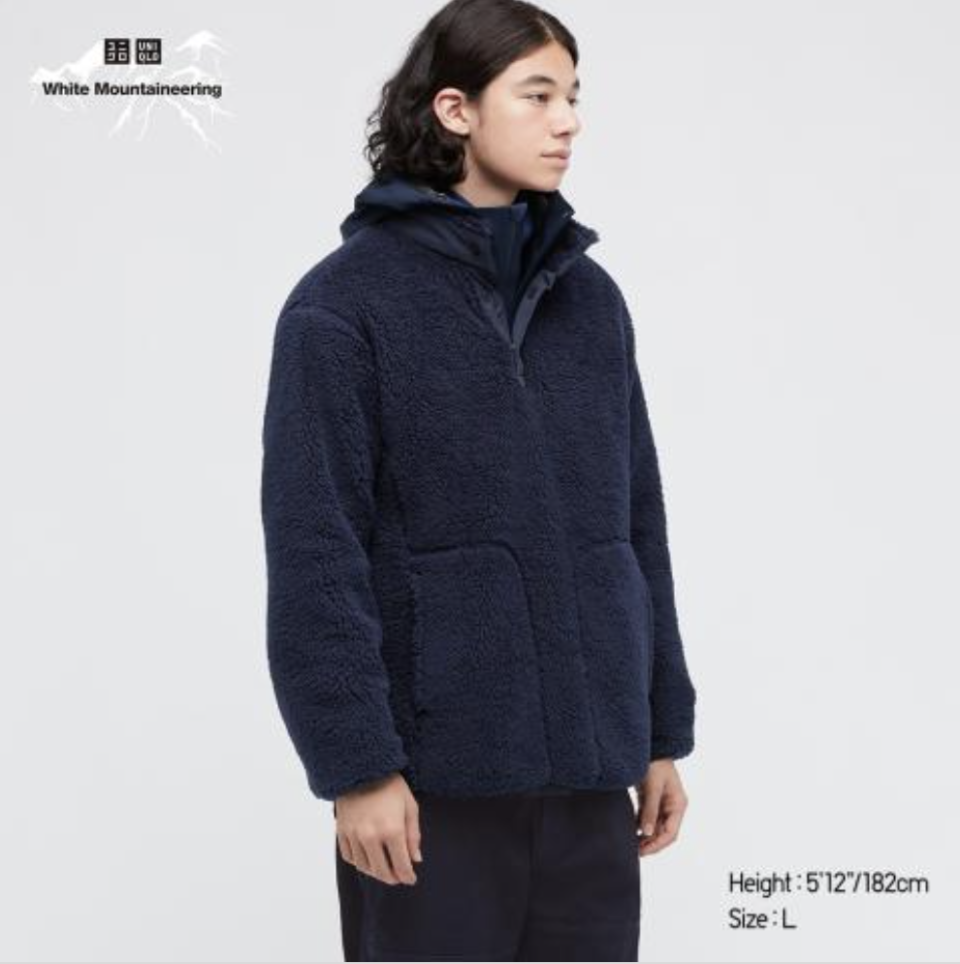 Uniqlo White Mountaineering聯乘系列5個型格日本山系造型！跟時裝達人學穿搭曝光率超高的毛毛上衣