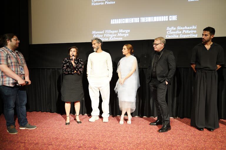 La presentación de la película argentina en el Festival de Tribeca con De Tavira, Murga, Furriel y el productor Axel Kuschevatzky