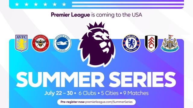 Premier League Summer Series 2023 games: Premier League Summer