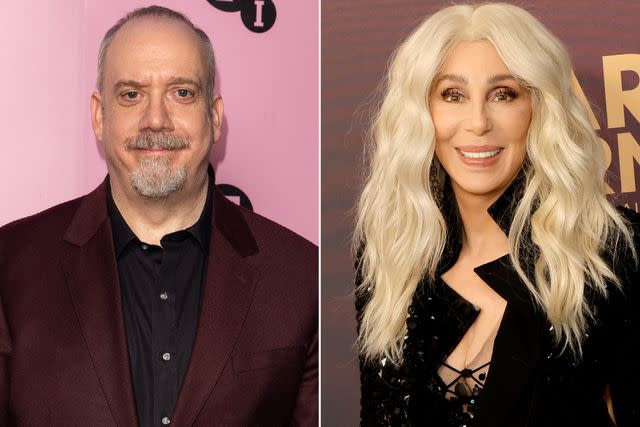 <p>Tristan Fewings/Getty; Kevin Winter/Getty</p> Paul Giamatti and Cher