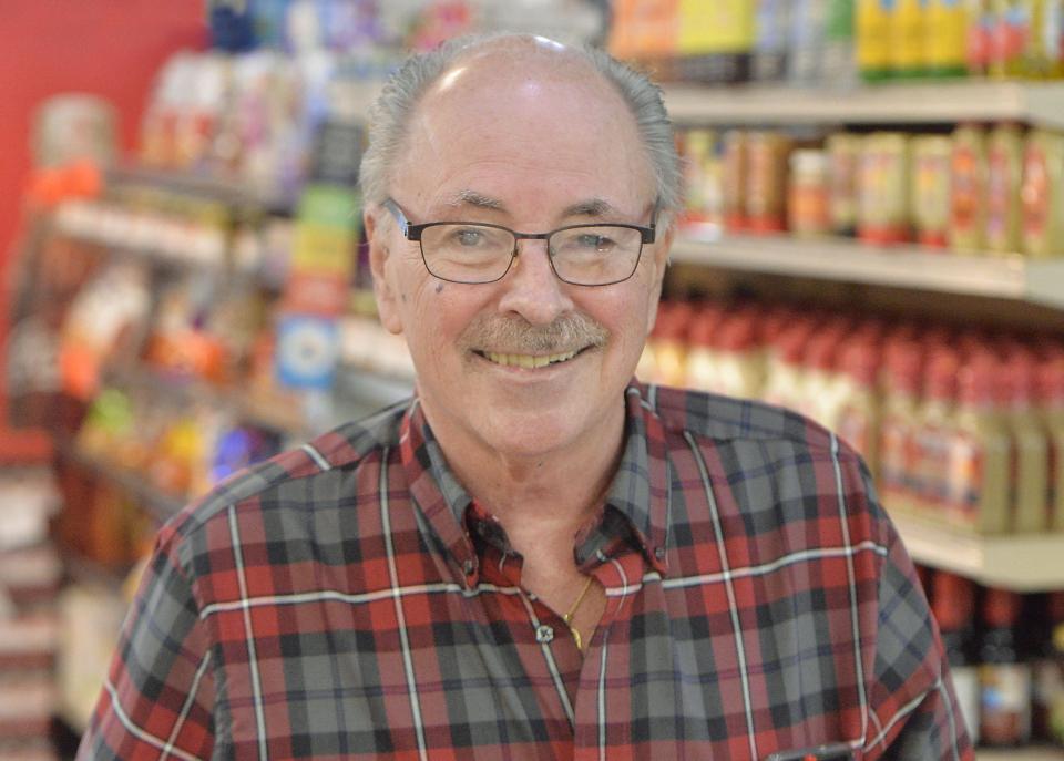 Trawka's Market owner Tom Walsh, owner of Trawka's Market for 39 years, is shown in the store in this 2021 file photo.