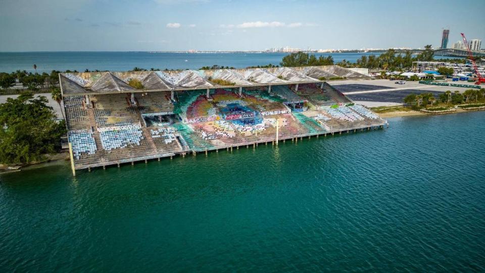 Built in 1963, the historic, city-owned Miami Marine Stadium off the Rickenbacker Causeway on Virginia Key is widely regarded as a singular feat of architecture and engineering but has been closed since 1992.