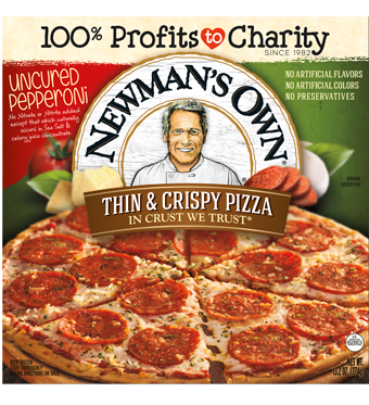 12. Newman's Own Thin & Crispy Uncured Pepperoni Pizza