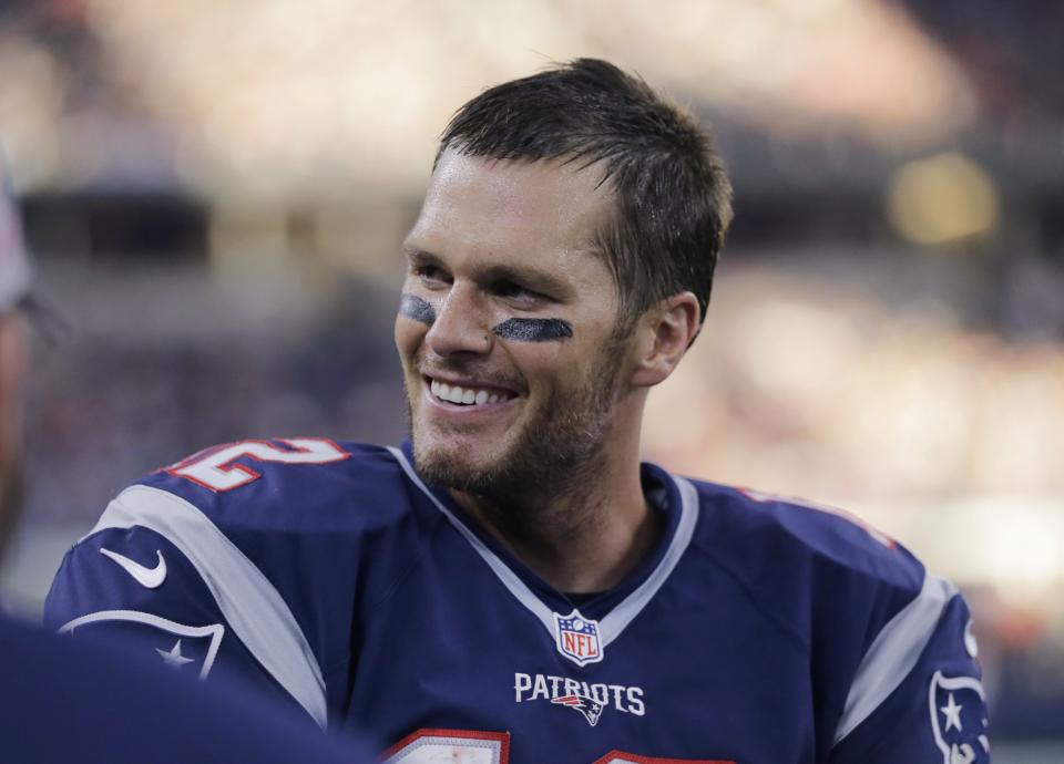 Tom Brady is going for his fifth Super Bowl victory with the New England Patriots. (AP)