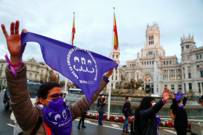 International Women's Day in Madrid