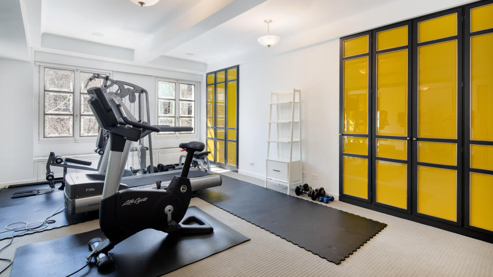 NYC Townhouse by Gianni Versace Gym