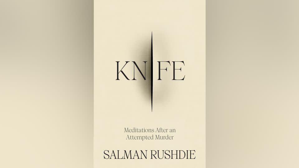 The cover of Salman Rushdie's forthcoming memoir, "Knife: Meditations After an Attempted Murder." - Penguin Random House UK