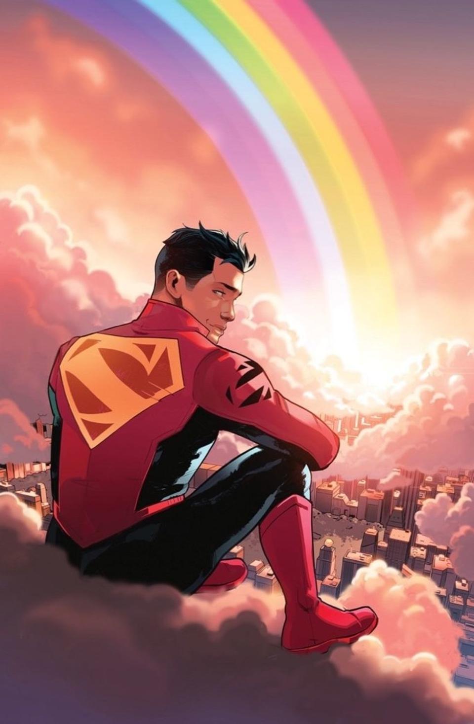 Adventures of Superman: Jon Kent #4 variant cover by Stephen Byrne