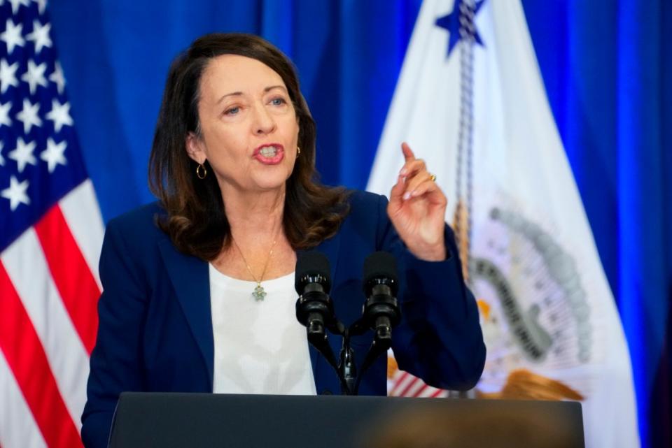 Sen. Maria Cantwell (D-Wash.) said she supports the bill. AP