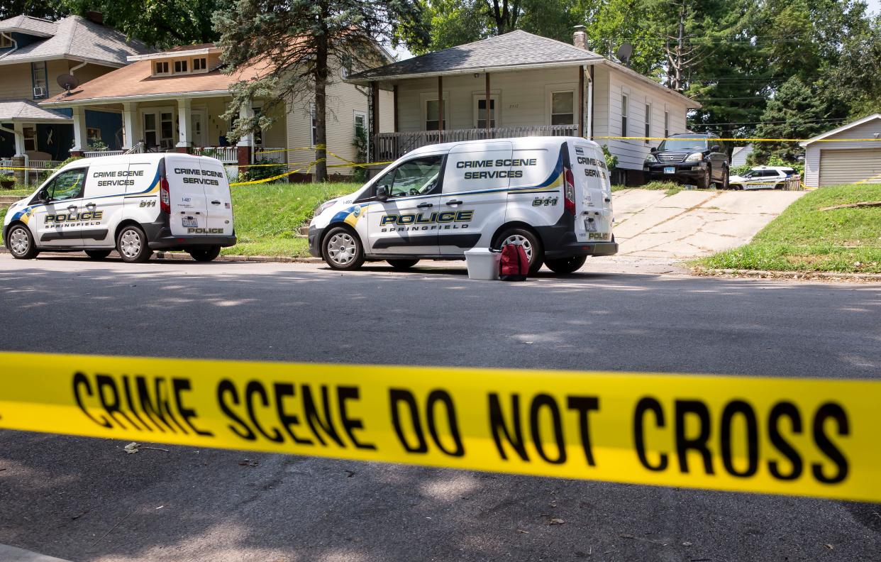 Springfield Police handled five homicide cases in 2023, down from seven in 2022.