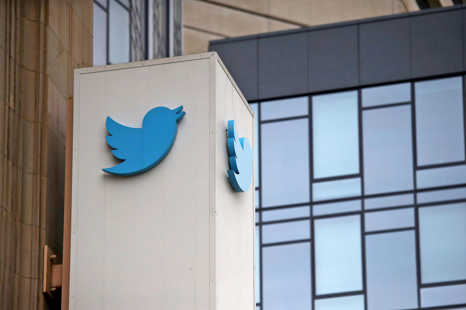 The number of people using Twitter every month fell in the second quarter of