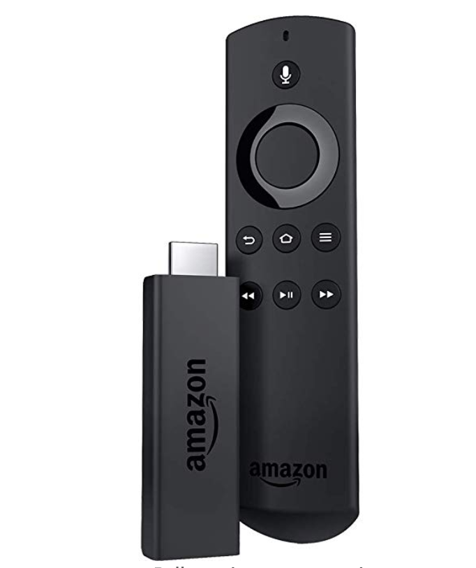 11) Fire TV Stick with Alexa Voice Remote, streaming media player