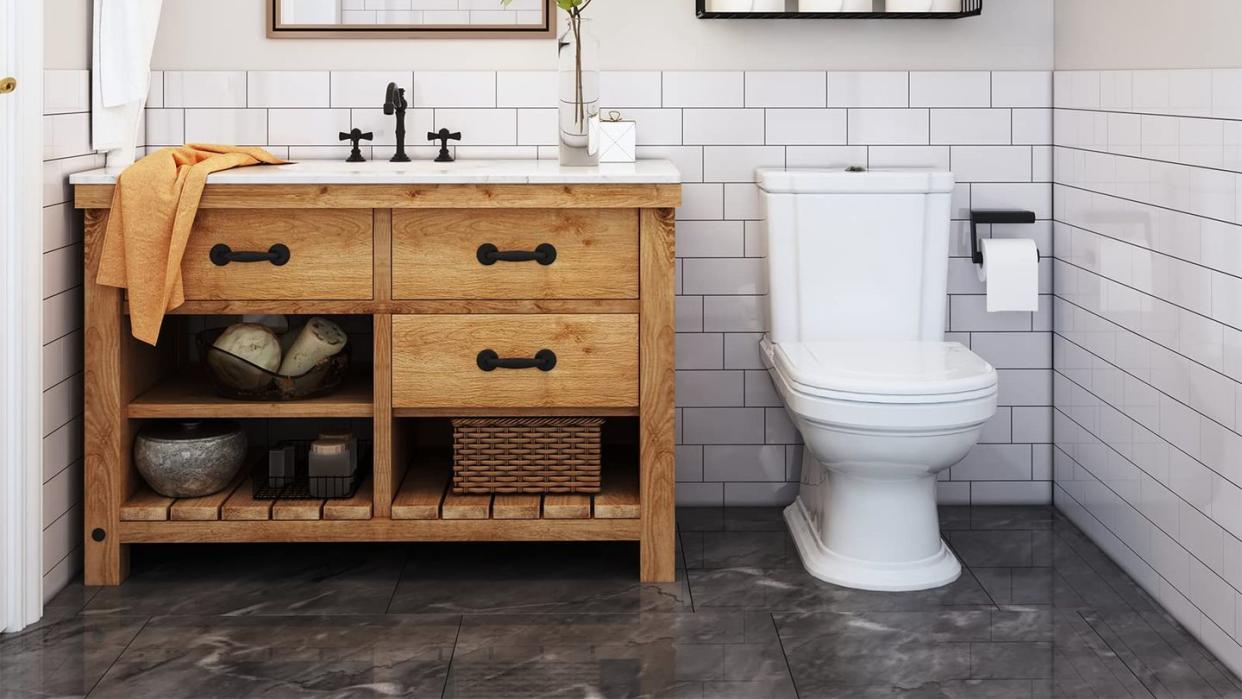 over toilet storage ideas