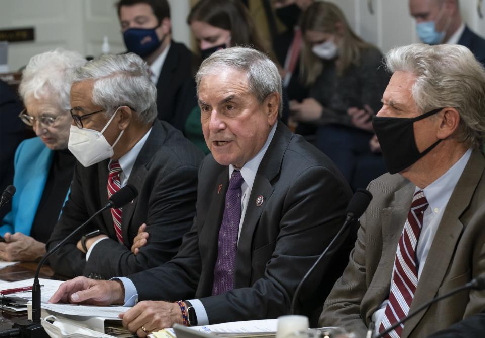 Image: Bobby Scott, John Yarmuth, Frank Pallone, Virginia Foxx (J. Scott Applewhite / AP)