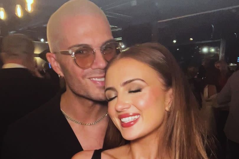 Maisie Smith and Max George couldn't be happier as they celebrated the actress' huge achievement