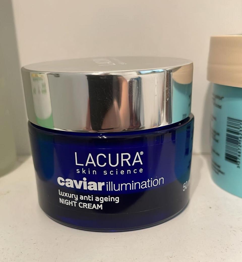 The Lacura range also includes moisturisers which people were loving. Credit: Facebook