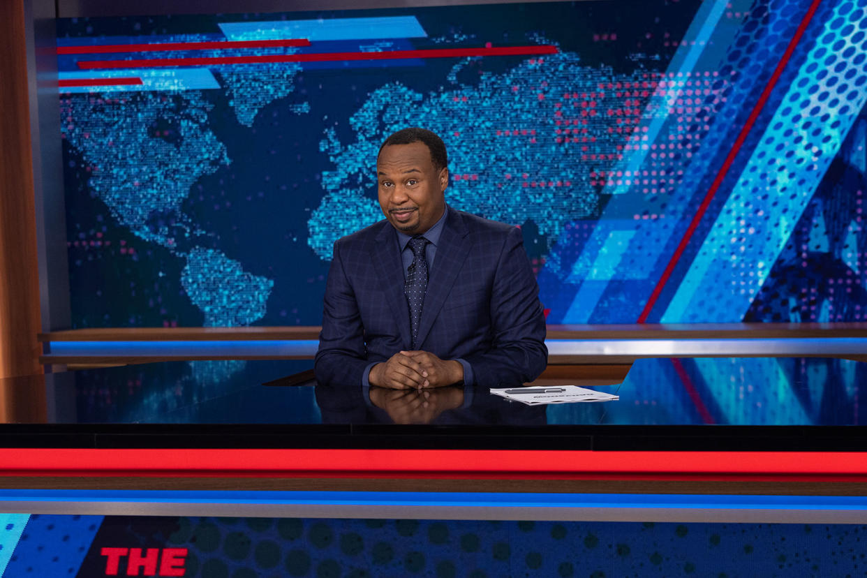 Roy Wood Jr. guest hosts The Daily Show Comedy Central