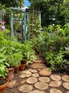 <p> The relaxed style of this log pathway is full of natural charm and is also a great approach if you're after a budget-friendly solution. The difference in log sizes only adds to the laid-back appeal, and we love how the warm tones make it feel even more inviting. </p> <p> Try recreating the look between your raised beds of ornamental veg or fragrant herbs and flowers, or use to get to and from the shed. </p>