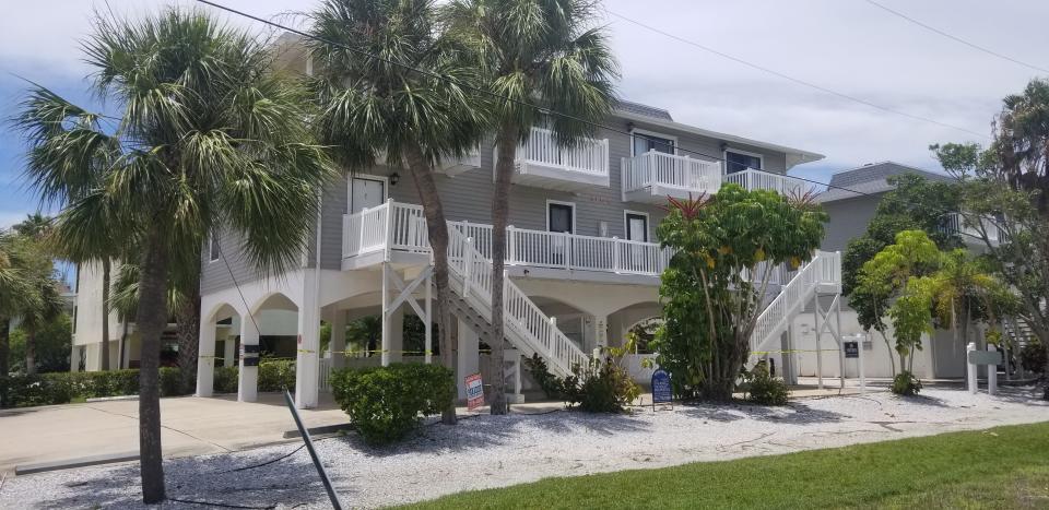 Holmes Beach officials deemed a vacation rental fourplex on the 3400 block of 6th Ave. structurally unsafe on Friday, leading to a voluntary evacuation of the property.