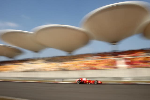 The Shanghai International Circuit hosts F1 