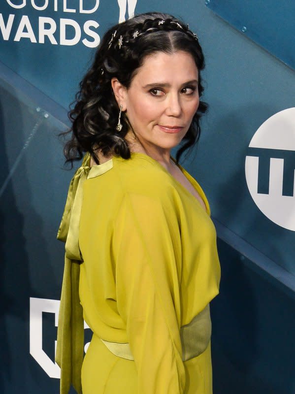 Alex Borstein arrives for the 26th annual SAG Awards held at the Shrine Auditorium in Los Angeles on January 19, 2020. The actor turns 53 on February 25. File Photo by Jim Ruymen/UPI